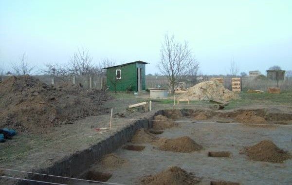 Фундаменты каркасного дома 121 м2