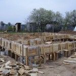 Рандбалка готова к бетонированию