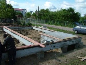 Перехлест досок обвязки