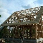 Подшивка свесов кровли