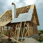 Монтаж шифера на второй скат
