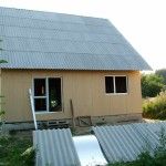 Фасад с терасой