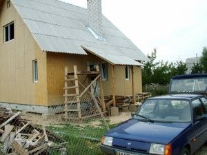 Фасад и крыльцо