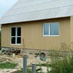 Обшивка из влагостойкой плиты