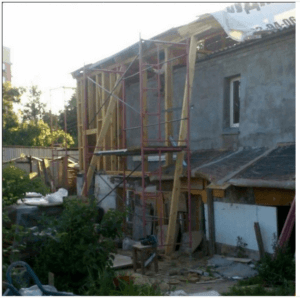 Верхняя обвязка каркасного дома киев