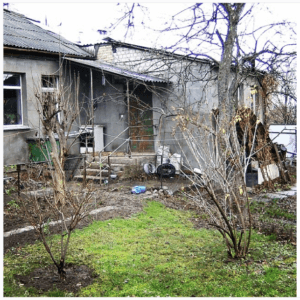 Вход в пристройку до реконструкции